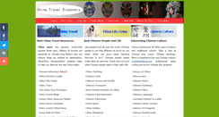 Desktop Screenshot of chinatraveldiscovery.com
