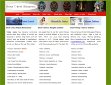 Tablet Screenshot of chinatraveldiscovery.com